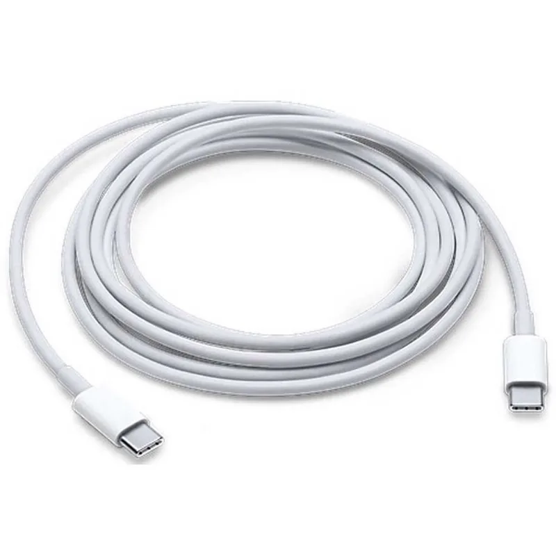 Cabo Usb-C Para Usb-C Indicado para Macbook Modelo Mll82am/A 2 metros Branco Apple