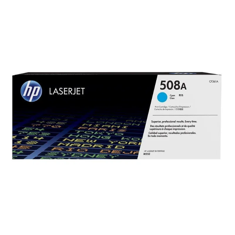 Toner Hp Cf361a 61a Ciano Cyan 508a M553dn M-553dn M577dn M-577dn 5k
