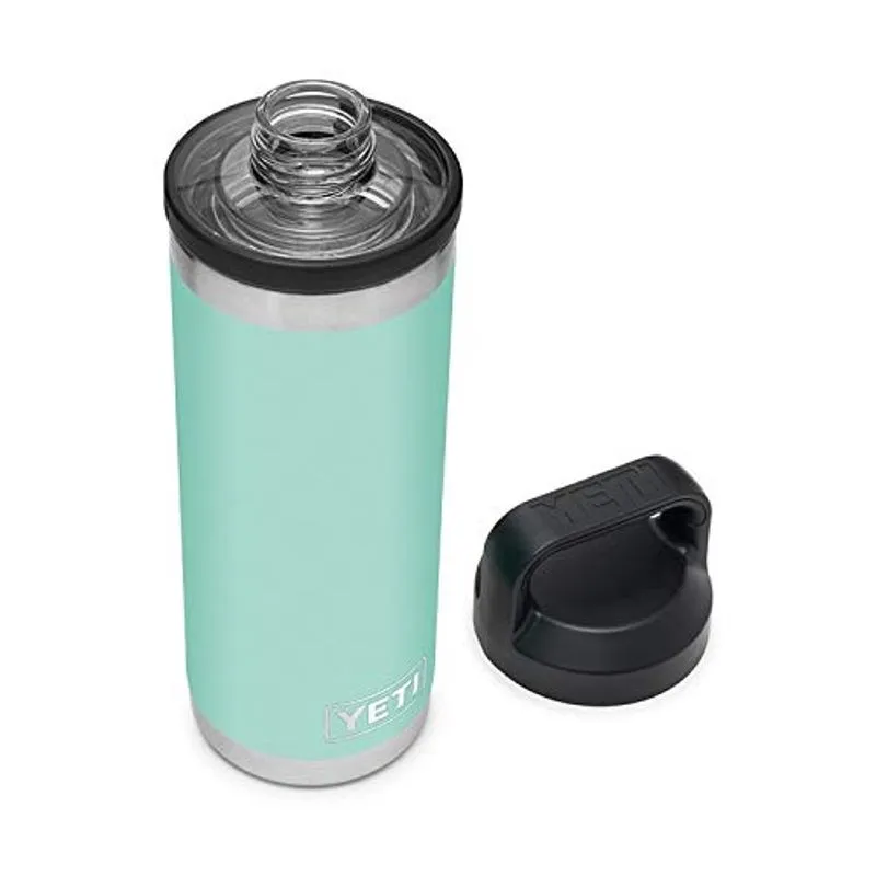 Yeti Rambler 18 oz Garrafa, Vácuo Isolado, Aço Inoxidável com Chug Cap, Seafoam