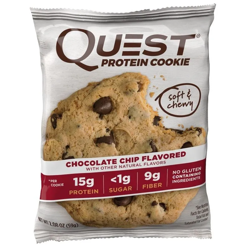 Quest Protein Cookies (58g) - Quest Nutrition - Chocolate Chip