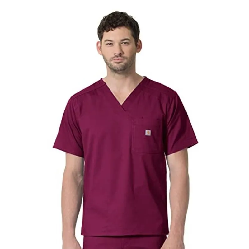 Carhartt Men's Slim Fit 6 Pocket Top, Vinho, X-Large
