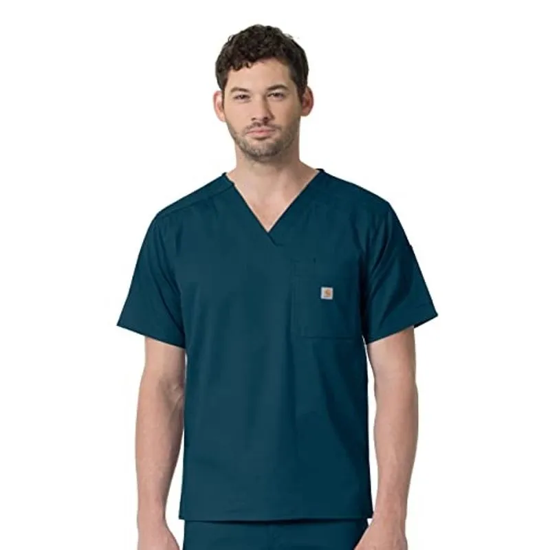 Carhartt Plus Size Masculino Slim Fit 6 Pocket Top, Caribe, 3-X-Large