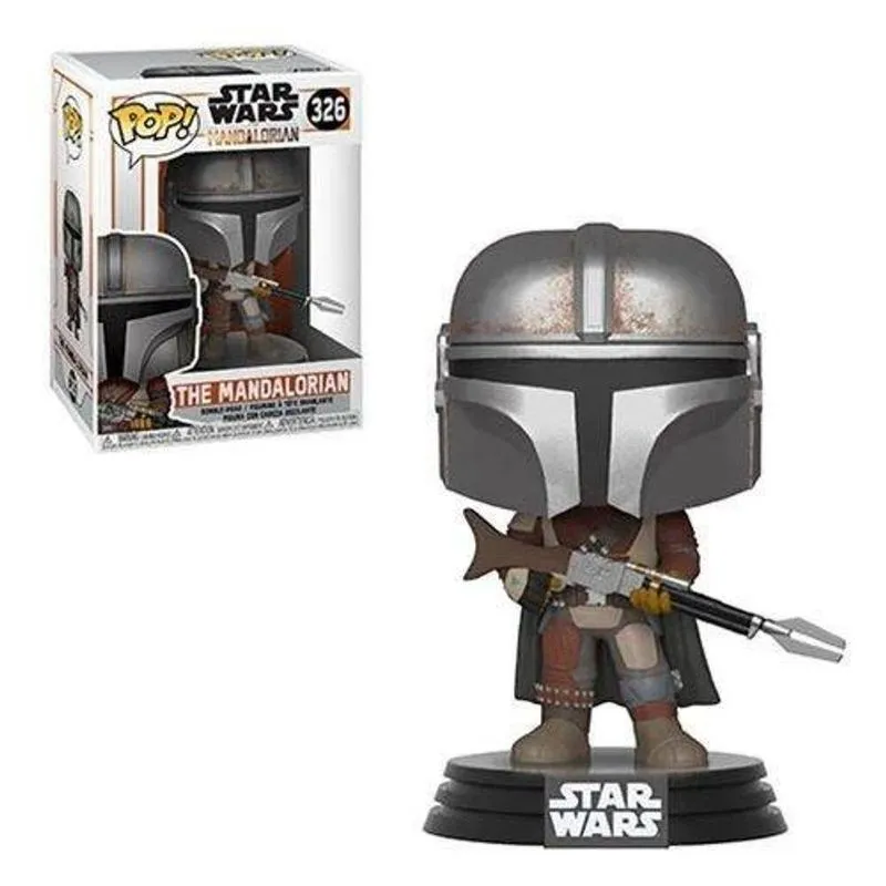 Boneco Funko Pop Star Wars Mandalorian 326 The Mandalorian