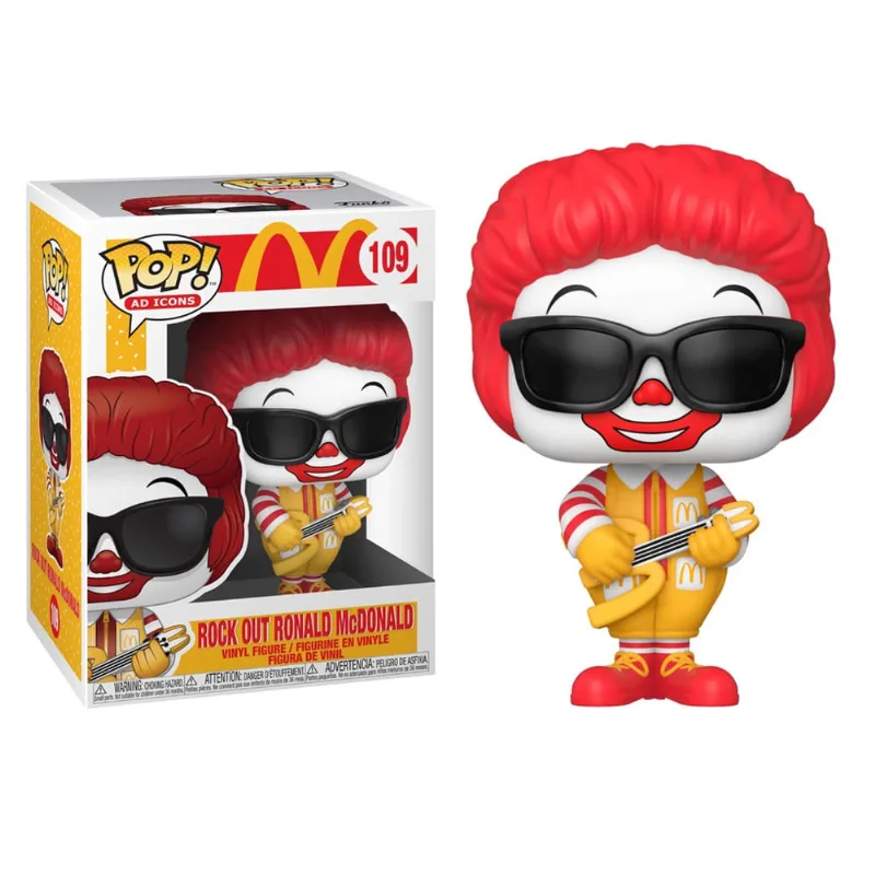 Funko Pop - Rock Out Ronald Mcdonald #109