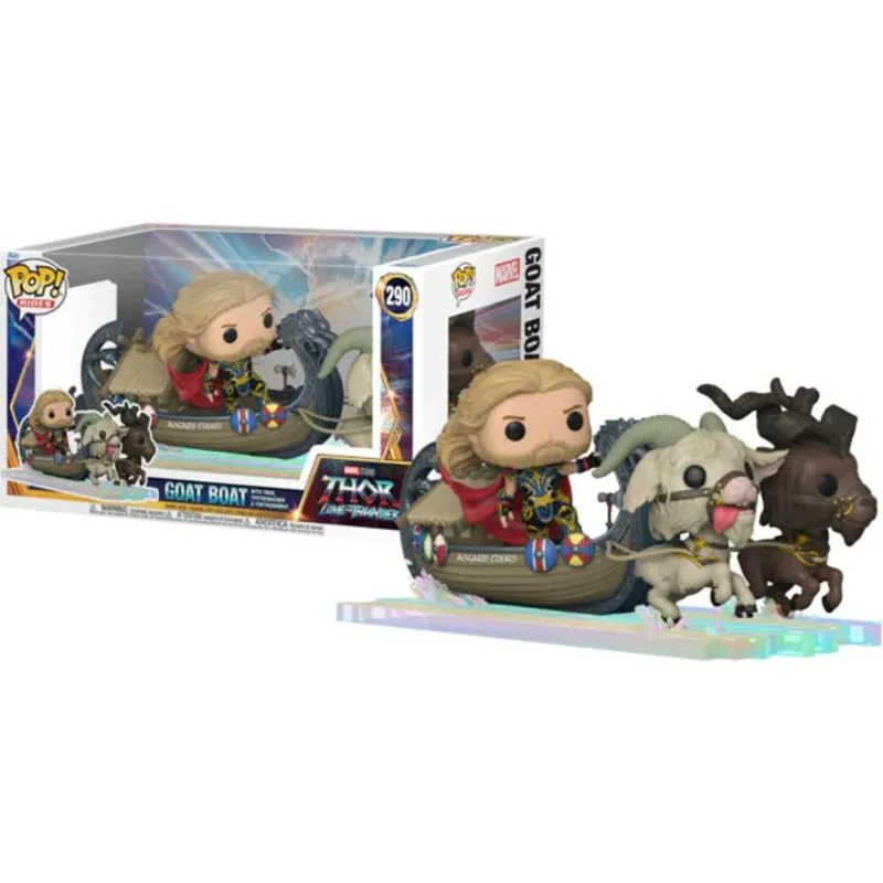 Boneco Funko Pop Marvel Thor Love And Thunder 290 Goat Boat