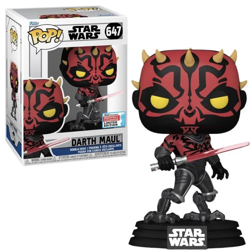 Funko Pop Star Wars 647 Darth Maul Limited Edition
