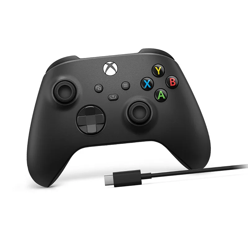 Controle Sem Fio Xbox Com Cabo USB-C Preto