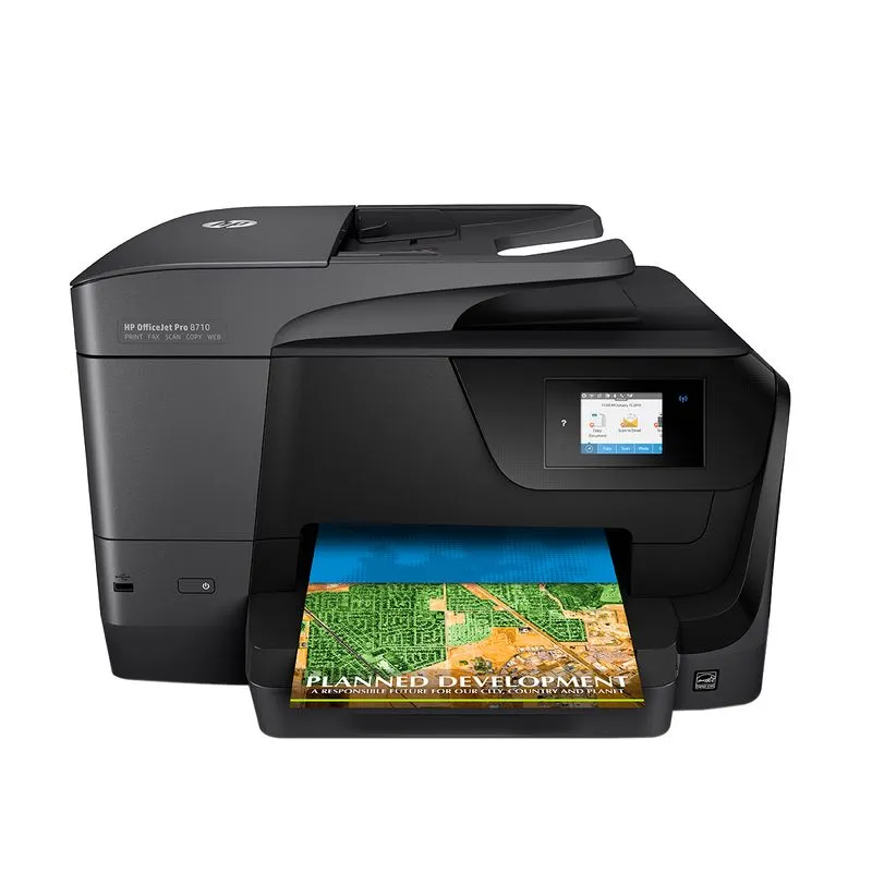 Multifuncional HP Jato de Tinta Térmico 8710 USB, Wifi - Imprime, Copia, Digitaliza, Fax