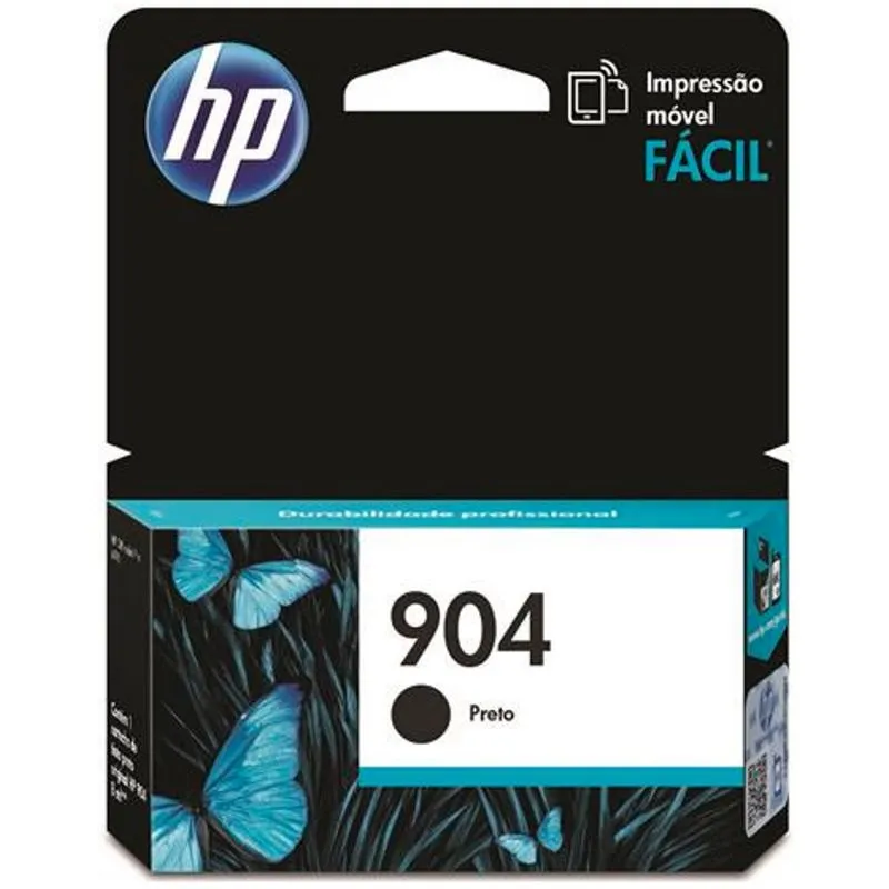 Cartucho HP 904 Preto original T6M00AL (p/ HP 6970)