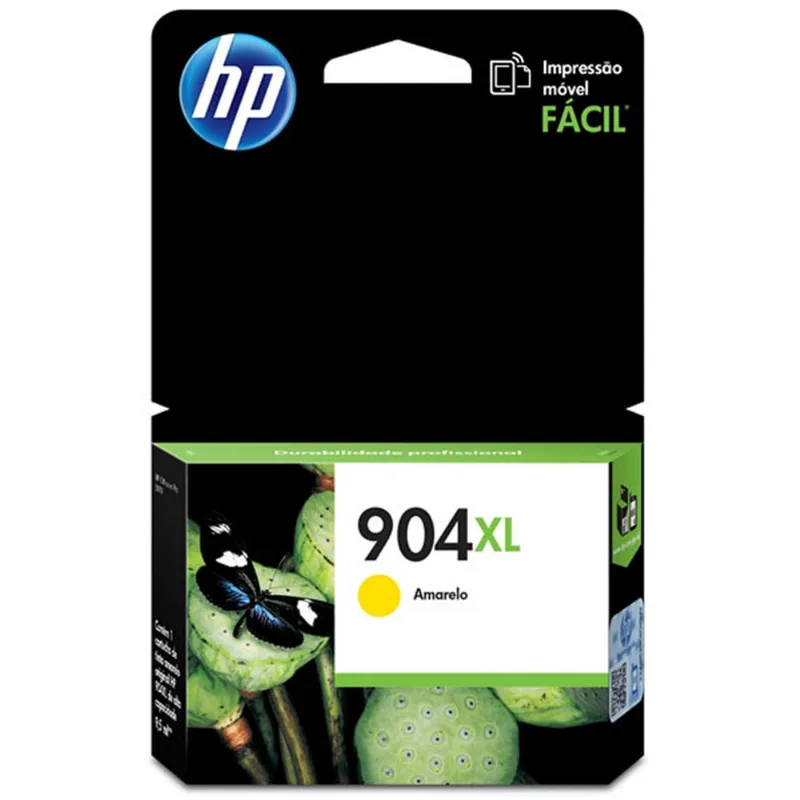 Cartucho de Tinta hp 904XL T6M12AL T6M12AB Amarelo Officejet Pro 6970 Original 9,5ml