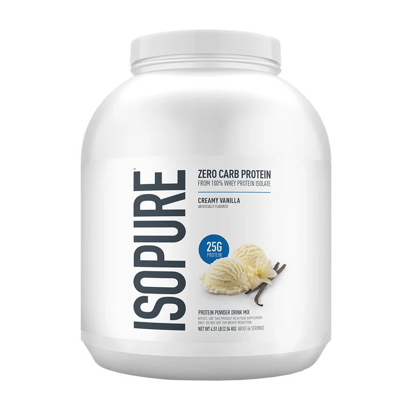 ISOPURE ZERO CARB PROTEIN 4.5 LB VAINILLA