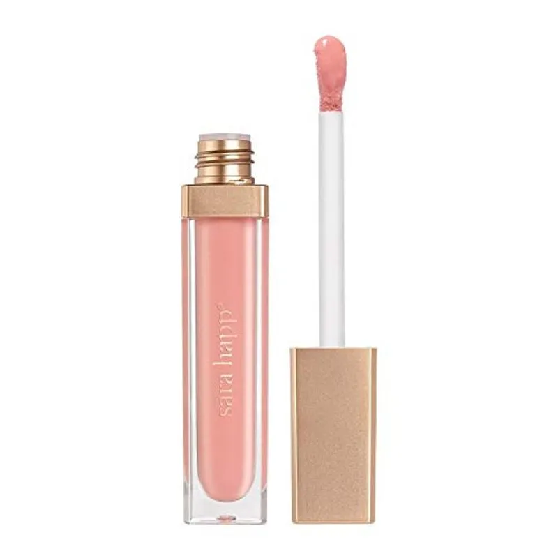 Sara Happ The Ballet Slip One Luxe Gloss: Rico, Brilho Labial De Longa Duração, Curar E Suavizar Todo O Dia Puro, Brilho Reflexivo, 0,21 O