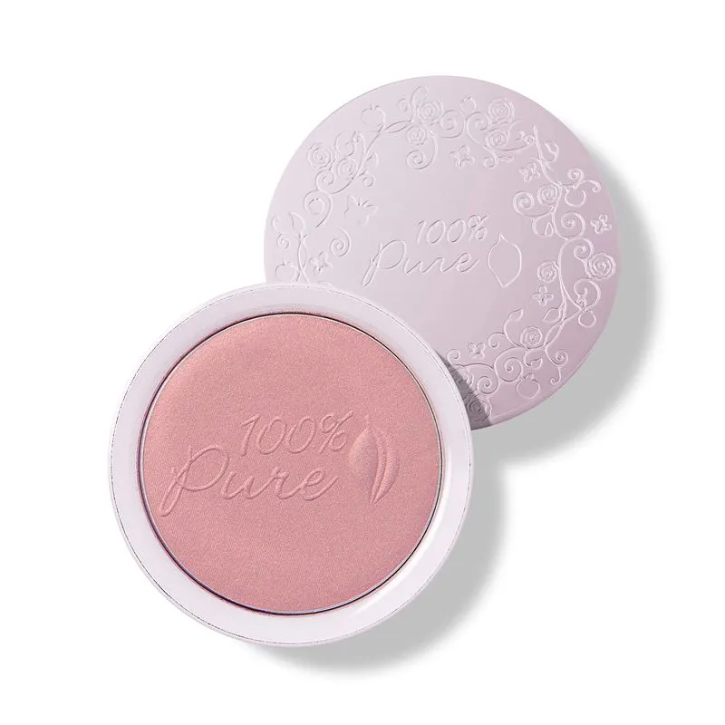 Blush Em Pó 100% Pure Pigmentado Com Frutas Peppermint Candy 50ml