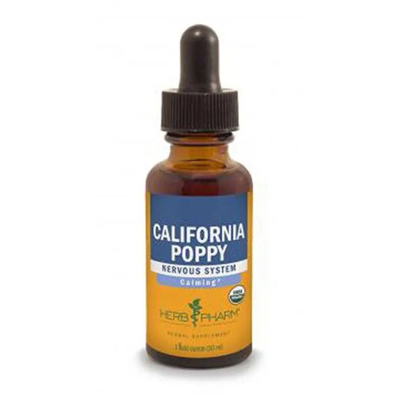 Extrato De Papoula Da Califórnia 4 Onças Por Herb Pharm