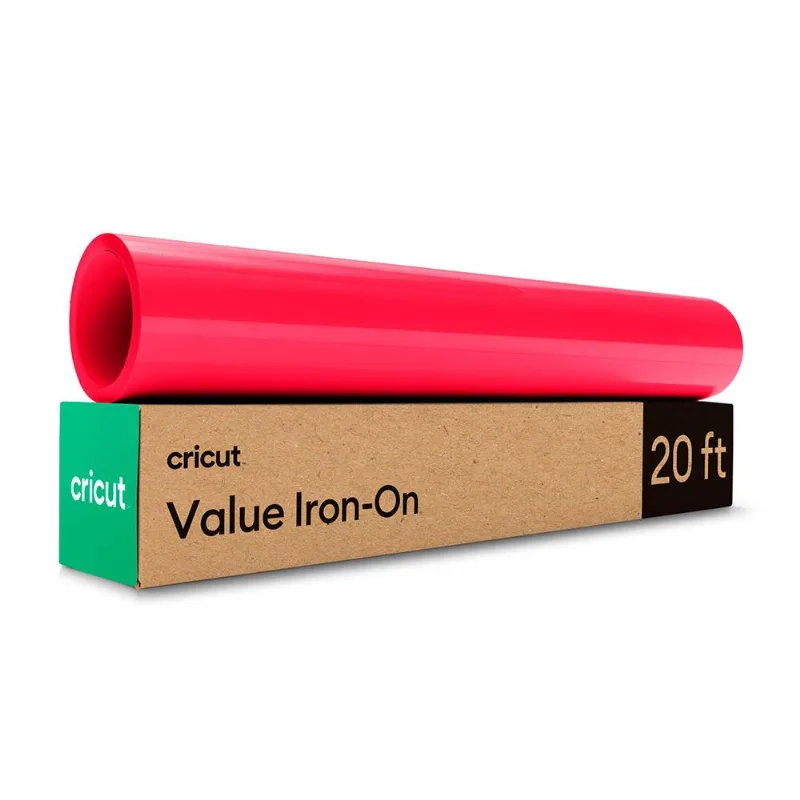 Transfer Termocolante Value Vermelho Cricut 30,5 X 6 Metros 01 Unid