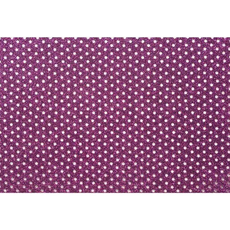 Transfer Glitter Furos Poá Roxo - Cricut - 30,5 X 61cm - 01 Unid