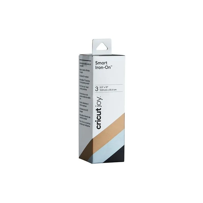 Smart Transfer Cores Nobres - Cricut Joy - 13,9 X 30 Cm - 3 Unds