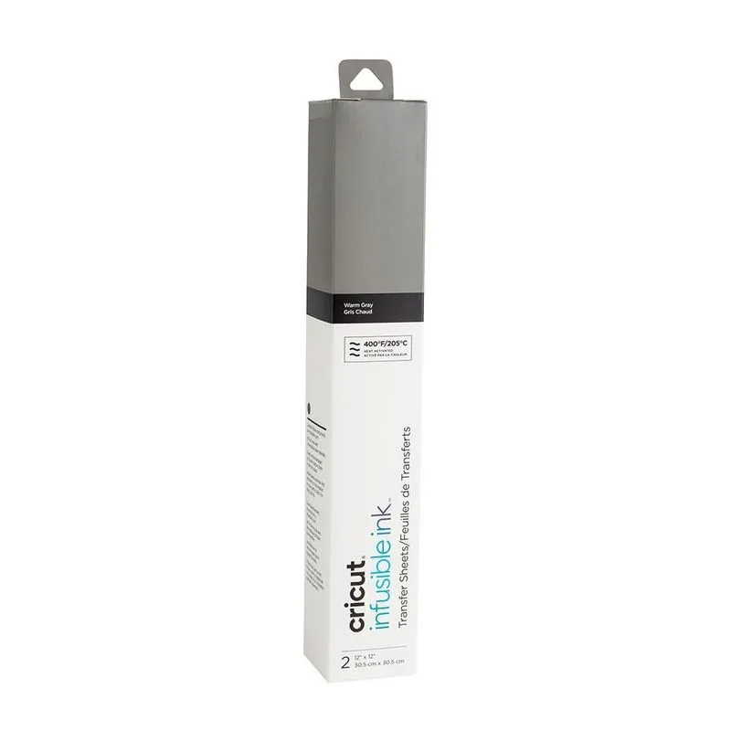 Transfer Sublimático Infusible Ink Cricut - Warm Grey - 30,5 X 30,5 - 2 Unds