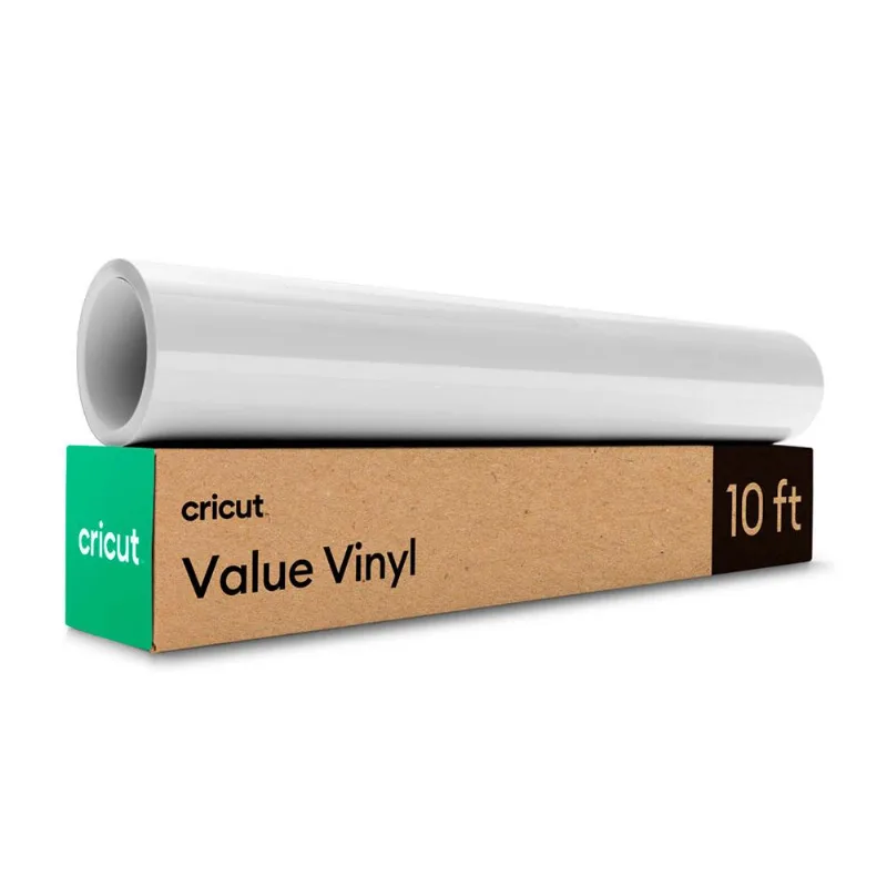 Vinil Value Branco Cricut 30,5 X 3 Metros 01 Unid