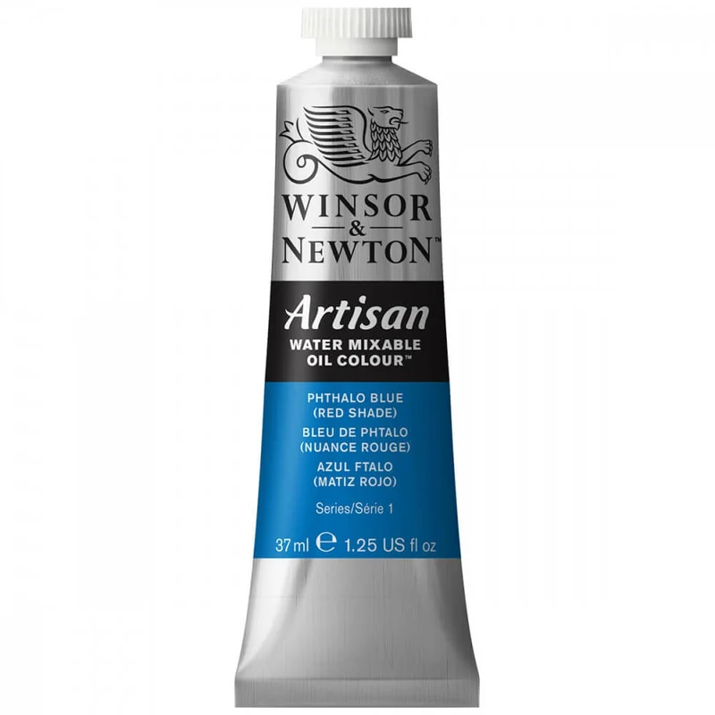 Tinta Óleo Solúvel em Água Winsor & Newton Artisan 37ml S1 514 Phthalo Blue