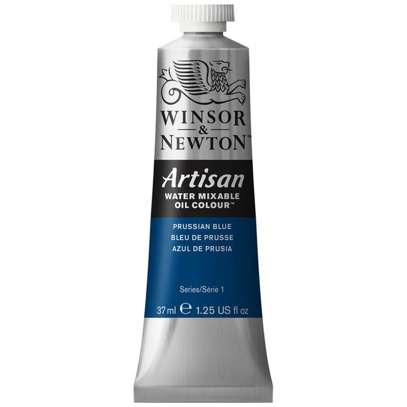 Tinta Óleo Solúvel em Água Winsor & Newton Artisan 37ml S1 538 Prussian Blue