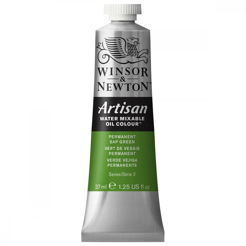 Tinta Óleo Solúvel em Água Winsor & Newton Artisan 37ml S2 503 Permanent Sap Green
