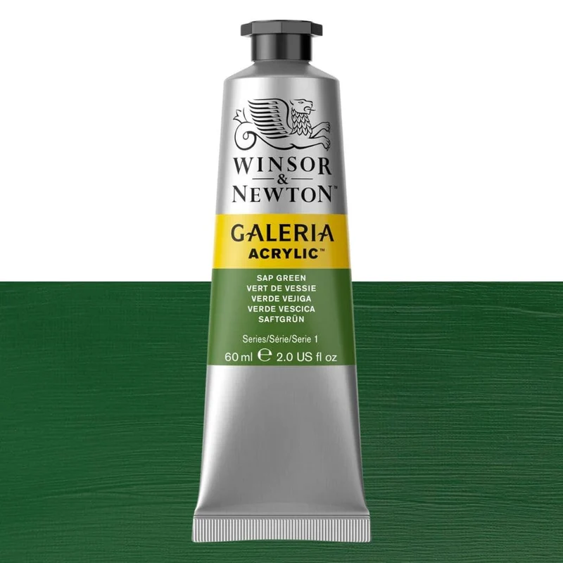 Tinta Acrílica Galeria Winsor & Newton 60ml 599 Sap Green