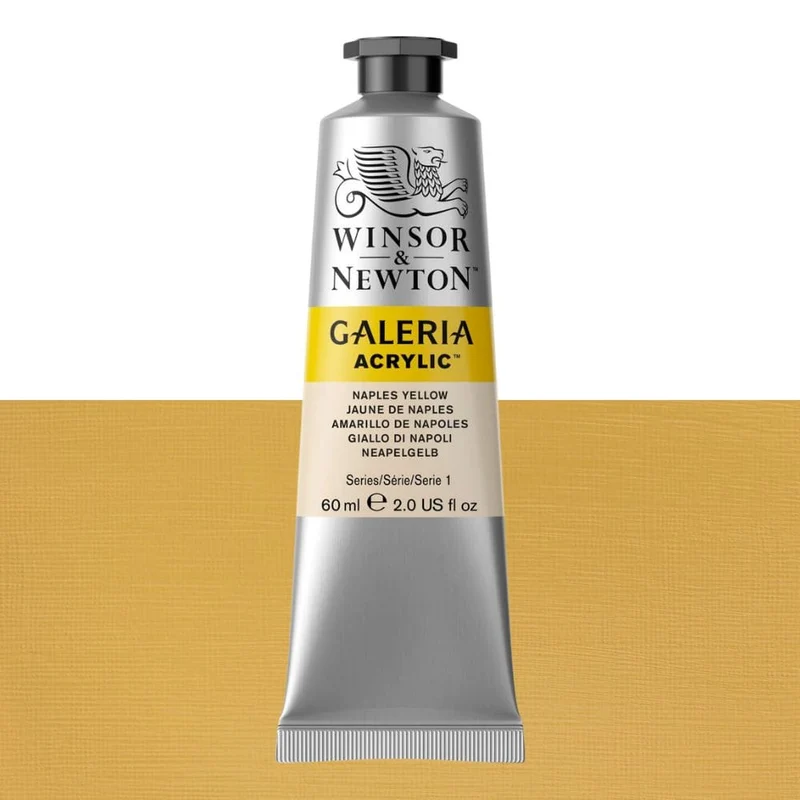 Tinta Acrílica Galeria Winsor & Newton 60ml 422 Naples Yellow