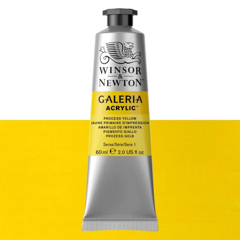 Tinta Acrílica Galeria Winsor & Newton 60ml 527 Process Yellow