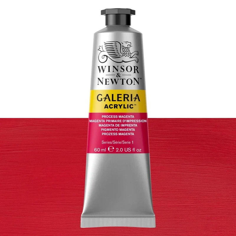 Tinta Acrílica Galeria Winsor & Newton 60ml 533 Process Magenta