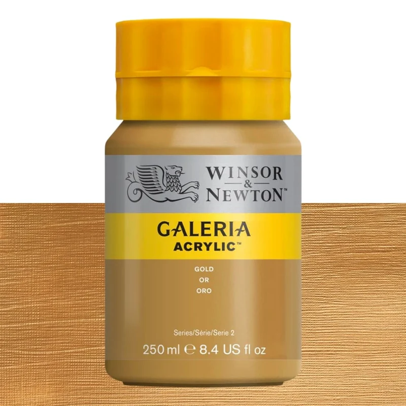 Tinta Acrílica Galeria Winsor & Newton 250ml 283 Gold