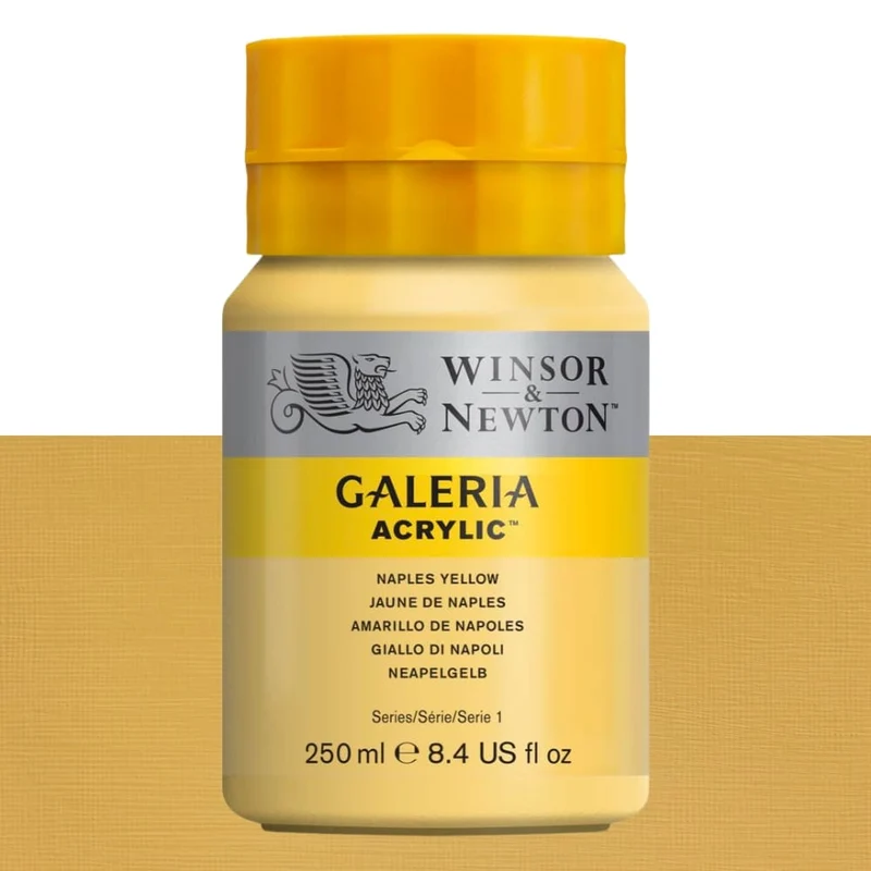 Tinta Acrílica Galeria Winsor & Newton 250ml 422 Naples Yellow