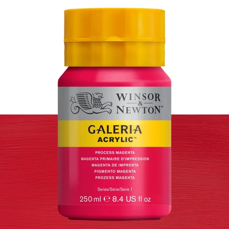 Tinta Acrílica Galeria Winsor & Newton 250ml 533 Process Magenta