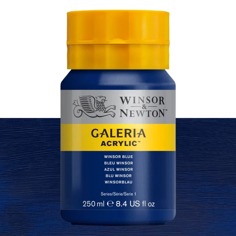 Tinta Acrílica Galeria Winsor & Newton 250ml 706 Winsor Blue