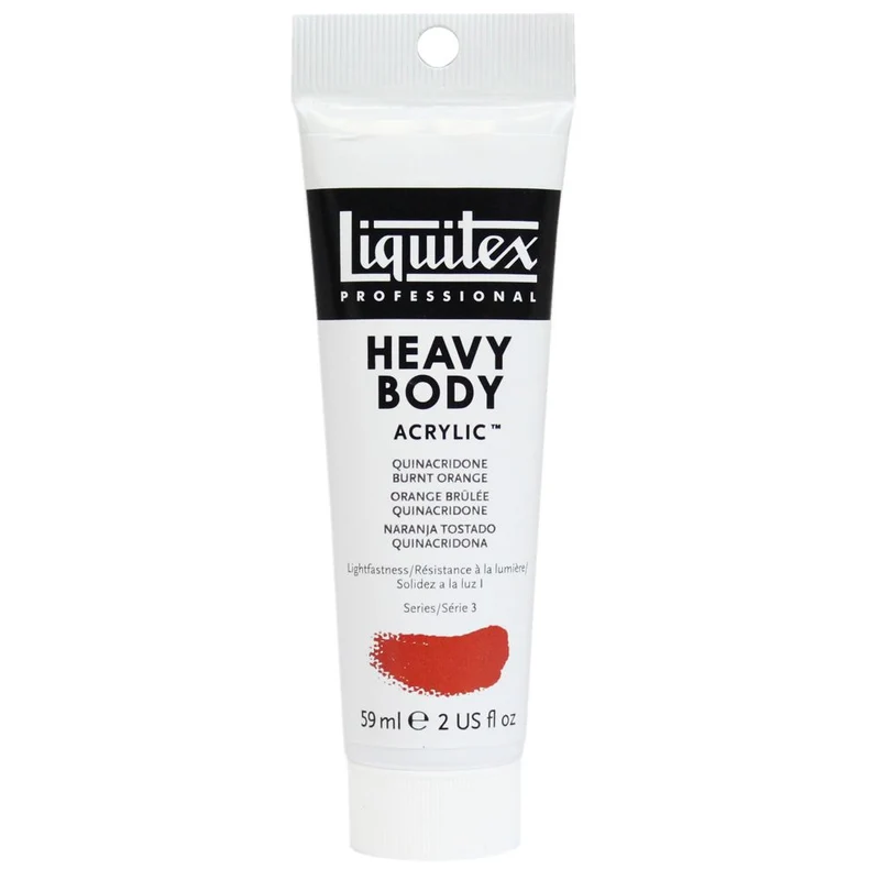 Tinta Acrílica Liquitex Heavy Body 59ml S3 108 Quinacridone Burnt Orange