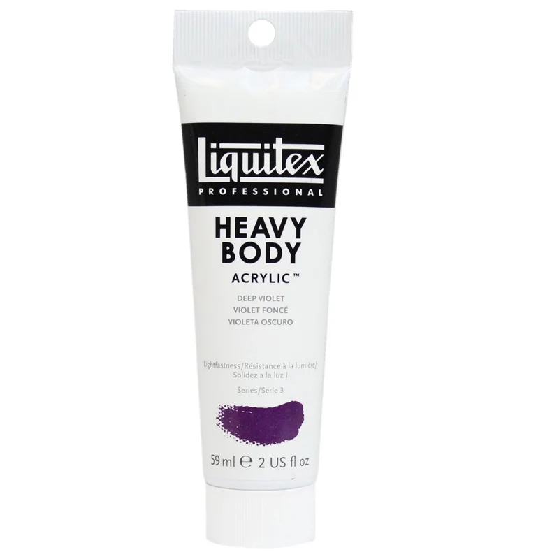 Tinta Acrílica Liquitex Heavy Body 59ml S3 115 Deep Violet