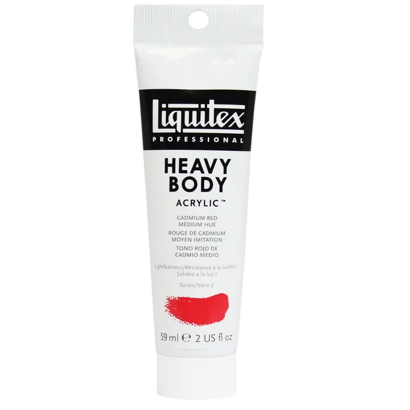 Tinta Acrílica Liquitex Heavy Body 59ml S2 151 Cadmium Red Medium Hue