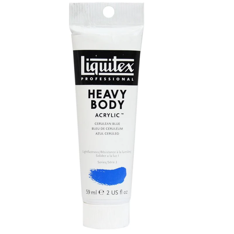 Tinta Acrílica Liquitex Heavy Body 59ml S3 164 Cerulean Blue