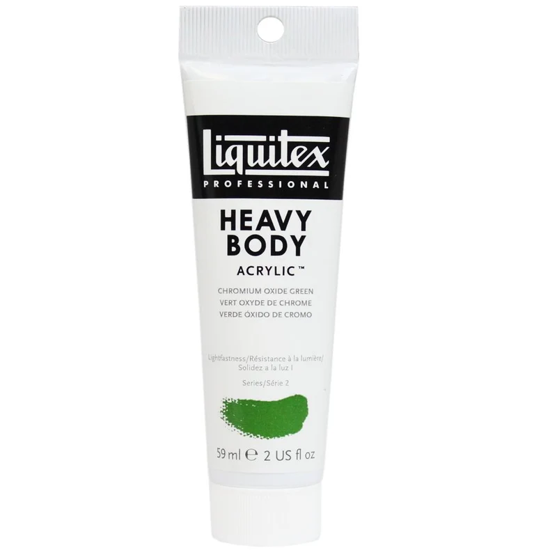 Tinta Acrílica Liquitex Heavy Body 59ml S2 166 Chromium Oxide Green