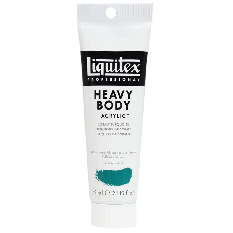 Tinta Acrílica Liquitex Heavy Body 59ml S4 169 Cobalt Turquoise