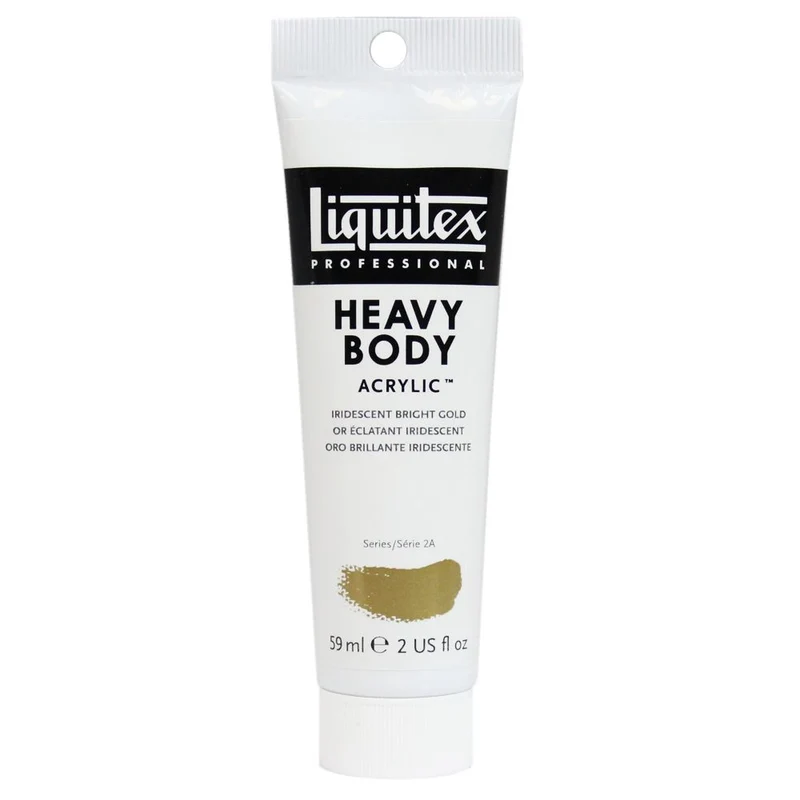 Tinta Acrílica Liquitex Heavy Body 59ml S2A 234 Iridescent Bright Gold