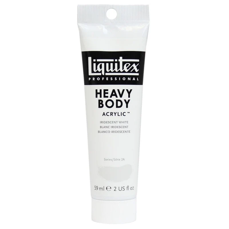 Tinta Acrílica Liquitex Heavy Body 59ml S2A 238 iridescent White