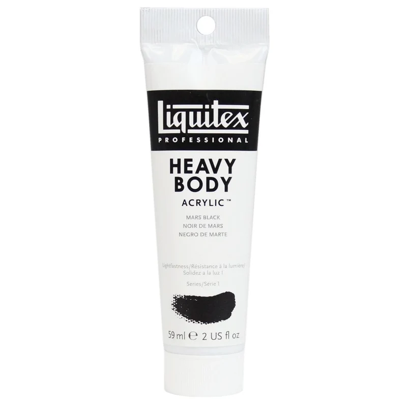 Tinta Acrílica Liquitex Heavy Body 59ml S1 276 Mars Black