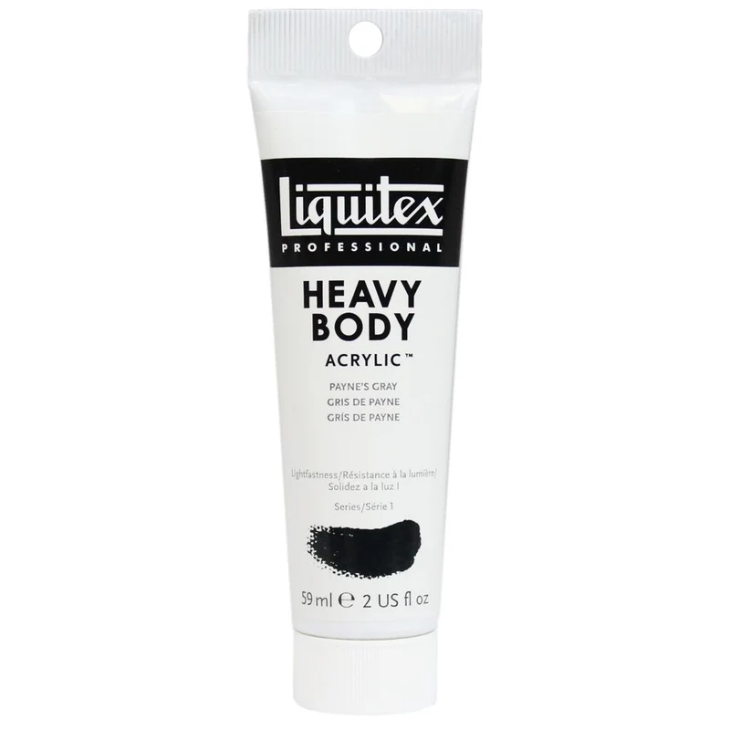 Tinta Acrílica Liquitex Heavy Body 59ml S1 310 Paynes Gray