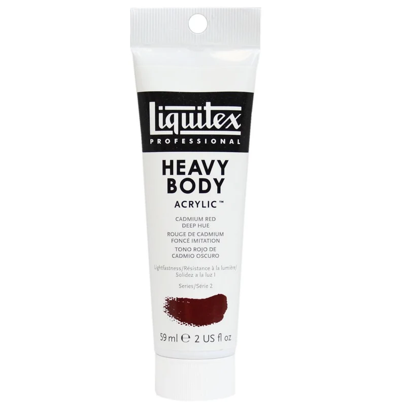 Tinta Acrílica Liquitex Heavy Body 59ml S2 311 Cadmium Red Deep