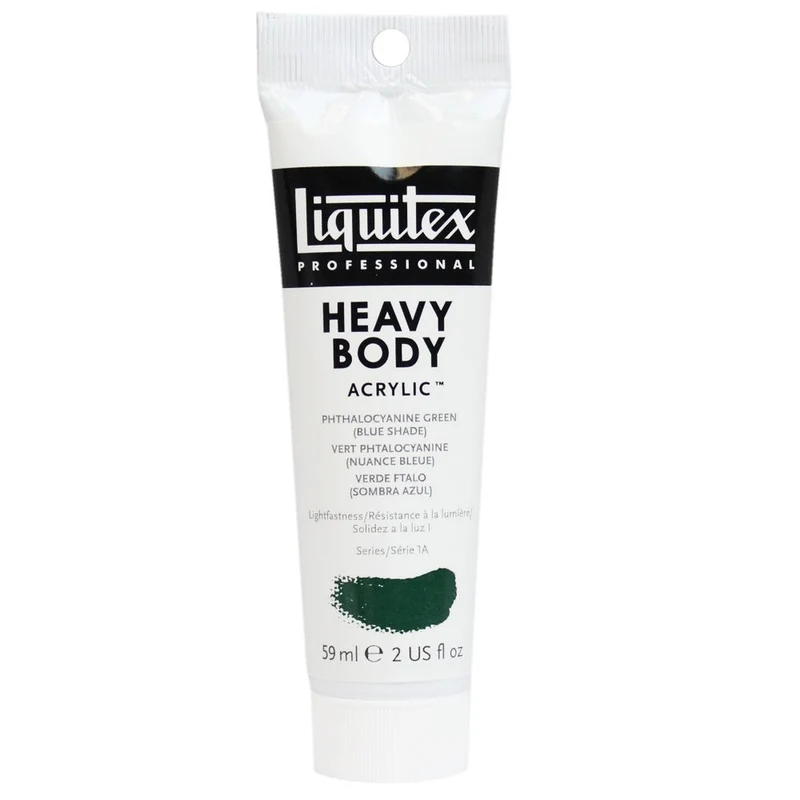 Tinta Acrílica Liquitex Heavy Body 59ml S1A 317 Phthalocyanine Green (Blue Shade)