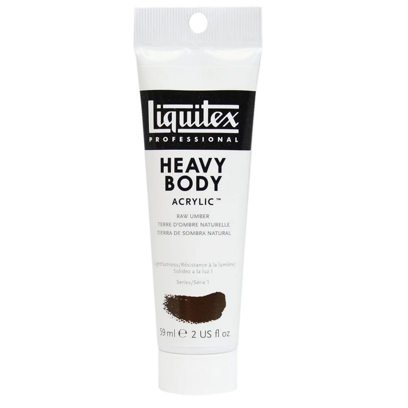 Tinta Acrílica Liquitex Heavy Body 59ml S1 331 Raw Umber