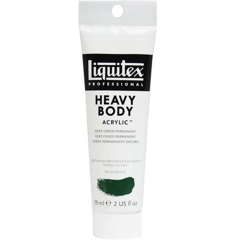 Tinta Acrílica Liquitex Heavy Body 59ml S2 350 Deep Green Permanent