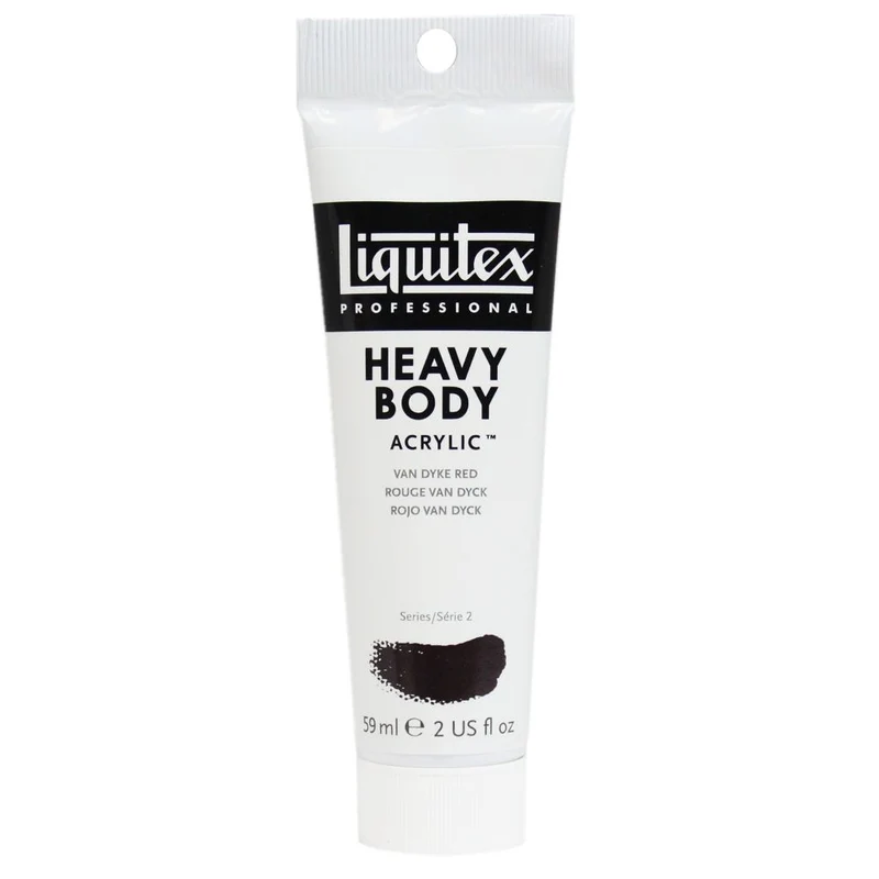 Tinta Acrílica Liquitex Heavy Body 59ml S2 392 Van Dyke Red