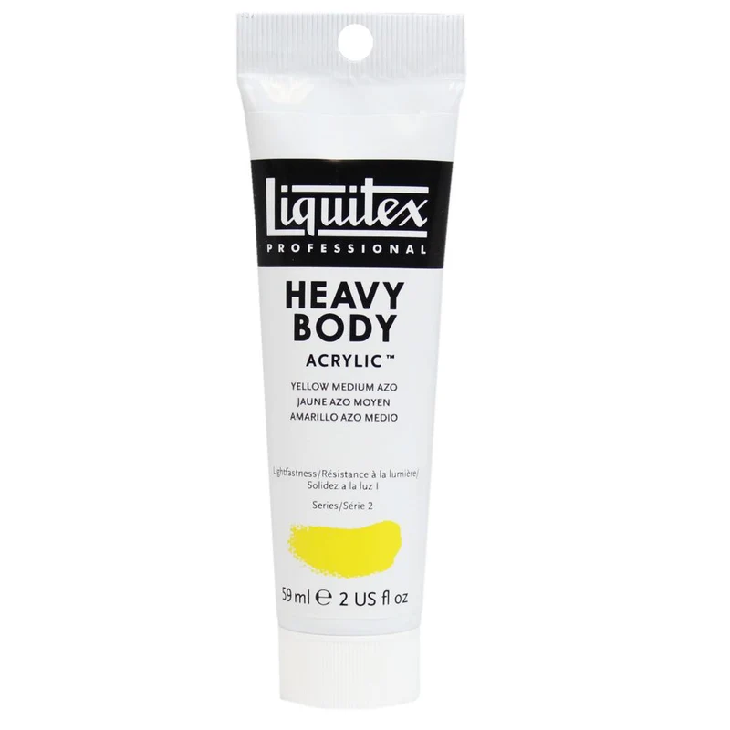 Tinta Acrílica Liquitex Heavy Body 59ml S2 412 Yellow Medium Azo